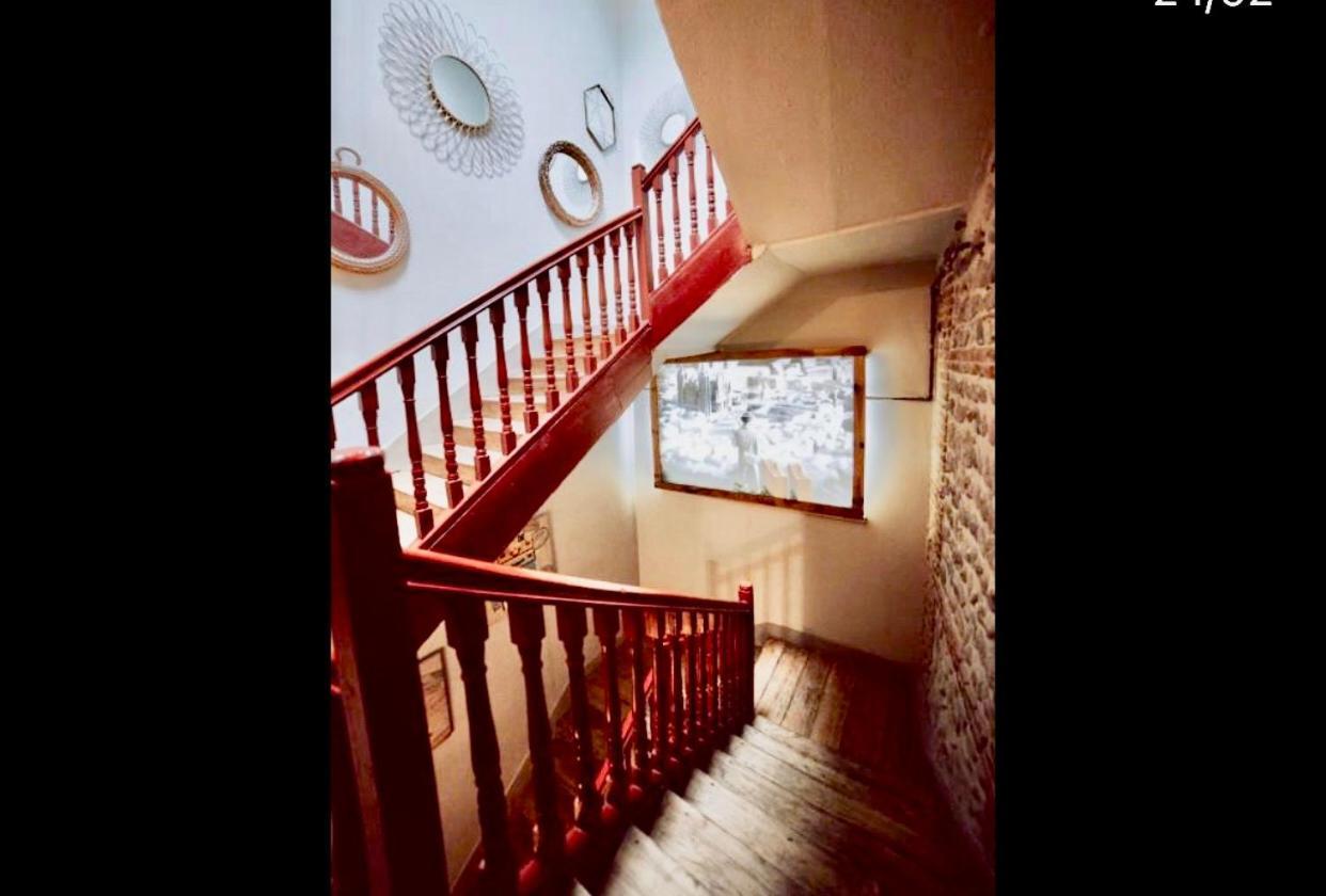 Albany Ancha Hotel Leon Exterior photo Staircase
