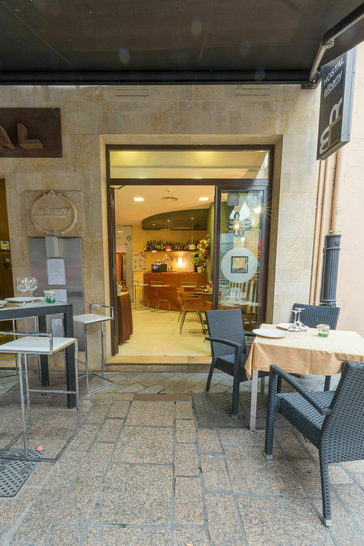 Albany Ancha Hotel Leon Exterior photo Restaurant in Rome